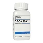 DECA 200 bottle on white background
