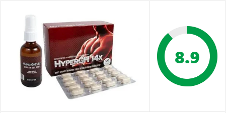 HyperGH 14x: Growth Hormone Supplement System for Surprising Gains HyperGH 14x rating: 8.9 out of 10.