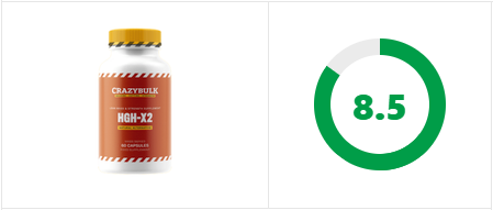 HGH-X2 rating: 8.5 out of 10.