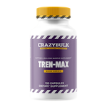 Tren-Max bottle with label facing front